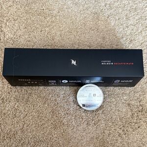 Nespresso Vertuo - 10 Melozio Decaffeinated plus 1 FREE Altissio decaf capsule